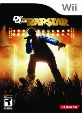 Def Jam RAPSTAR box cover front